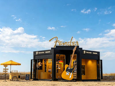 Fender Telecaster75周年特别活动落地虾米音乐节多维深耕本土音乐生态