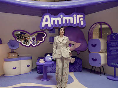 欢迎来到Am’miri的家！杨千嬅原创IP Am’miri完整居家世界亮相港汇恒隆广场