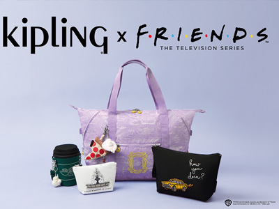 全新FRIENDS x Kipling《老友记》联名系列来袭：老友重逢，猴有乐趣！