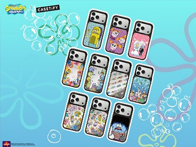 “假装正常”人类已确诊，CASETiFY 推出全新“比奇堡精神图鉴”联名系列