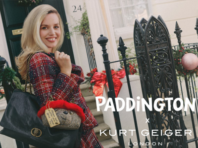KURT GEIGER LONDON 携手 PADDINGTON™ 共庆 2026 节日季