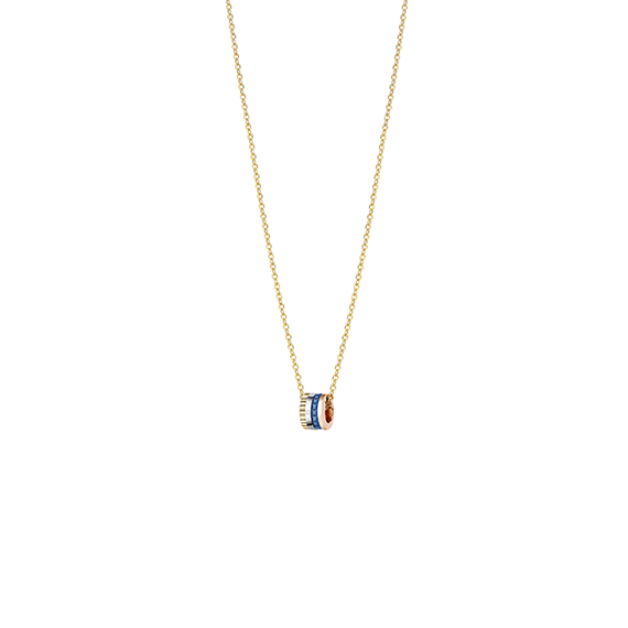 Boucheron宝诗龙Quatre Blue系列全新迷你款吊坠项链.png