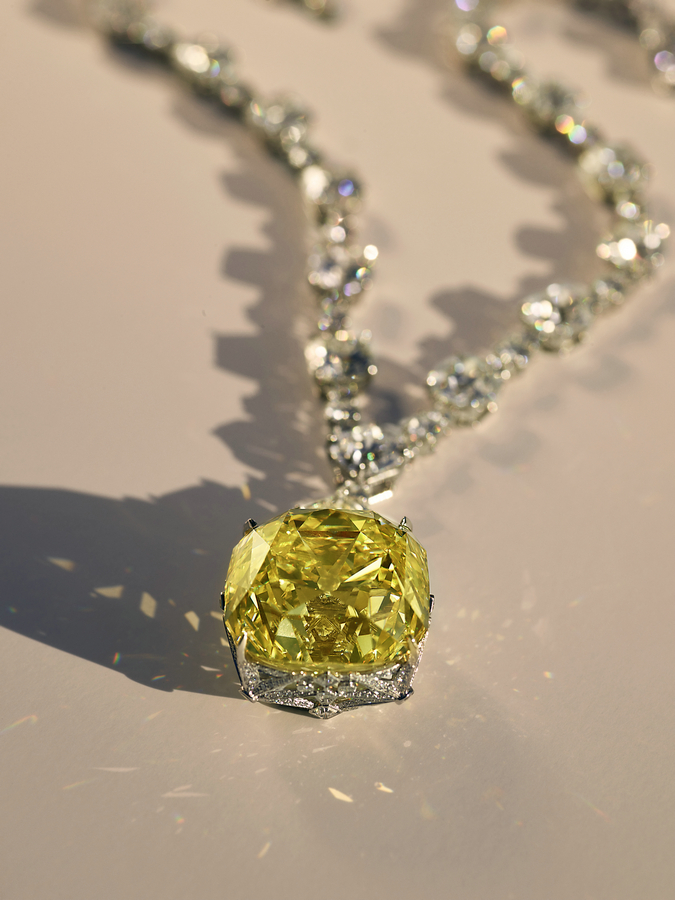 “The Tiffany Diamond”蒂芙尼传奇黄钻项链.jpg