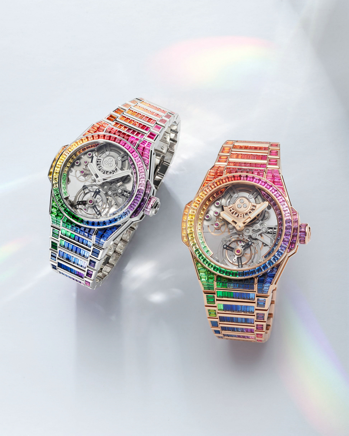 HUBLOT宇舶表Big Bang Integral一体式陀飞轮高级珠宝腕表（2）.jpg