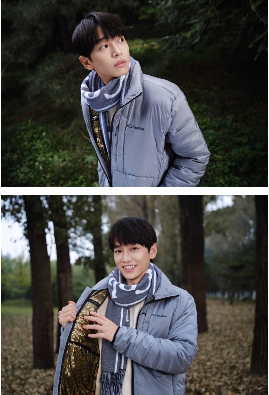 07 Columbia品牌大使彭昱畅身着2021金点热能羽绒服 货号：WE4993039.jpg