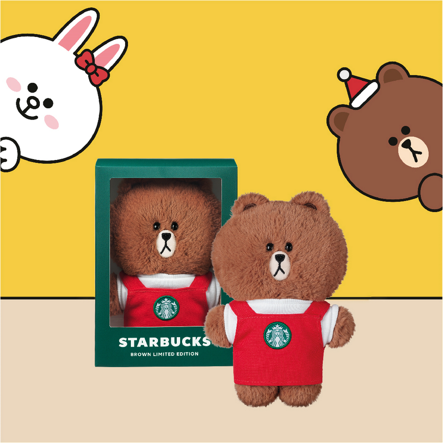 2. STARBUCKS® X LINE FRIENDS 限定布朗熊毛绒公仔.jpg