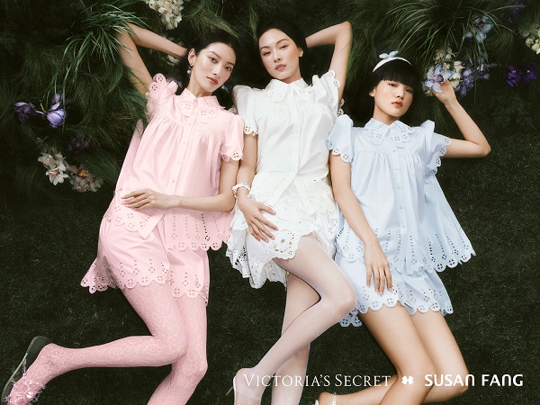 VS X Susan Fang 联名系列 “乘爱而飞Fly with Love”项偞婧、赵佳丽及潘浩文共同演绎.jpg