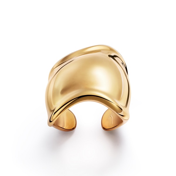 Tiffany & Co. 蒂芙尼Elsa Peretti®系列18K黄金Bone戒指.jpg
