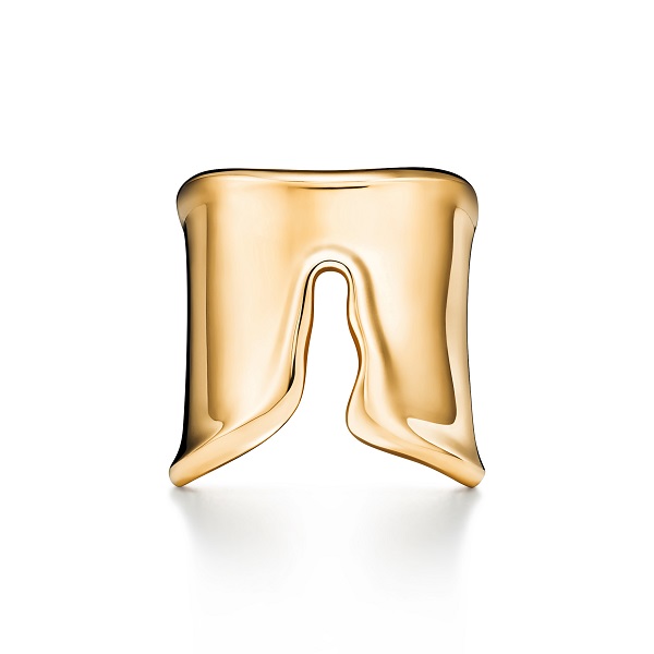 Tiffany & Co. 蒂芙尼Elsa Peretti®系列18K黄金Split戒指.jpg