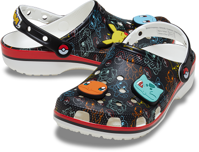 Crocs x Pokémon合作系列 宝可梦印花经典洞洞鞋_1.png